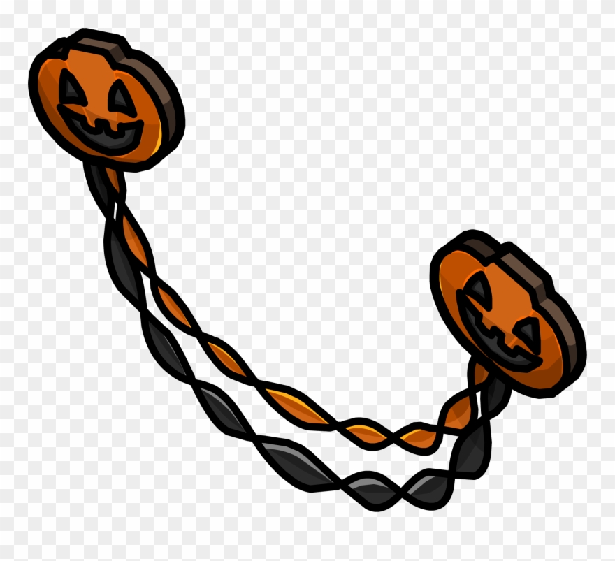 Jack O Lantern Garland Sprite 003 Clipart