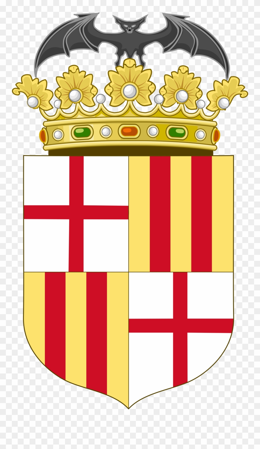 Open - Flag Of The Valencian Community Clipart