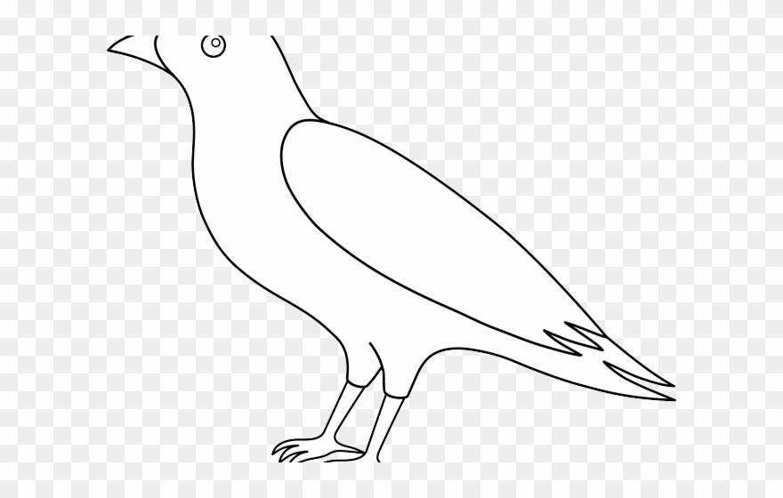 Crow Clipart Black Object - Clip Art - Png Download