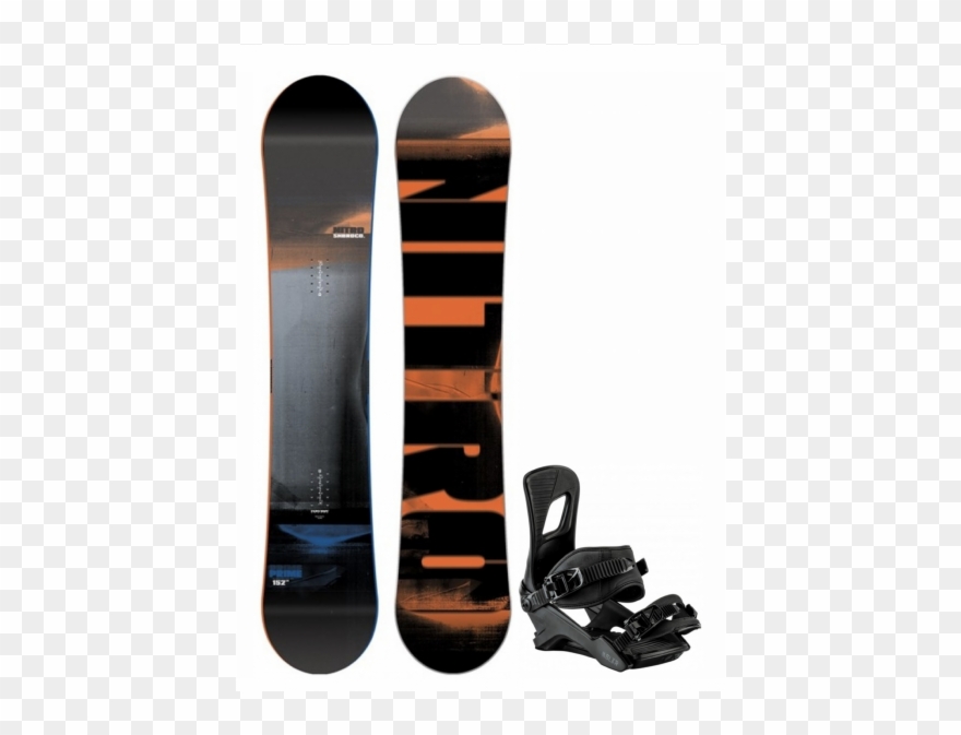 Nitro Prime Rambler Binding - Snowboard Nitro Prime 2017 Clipart