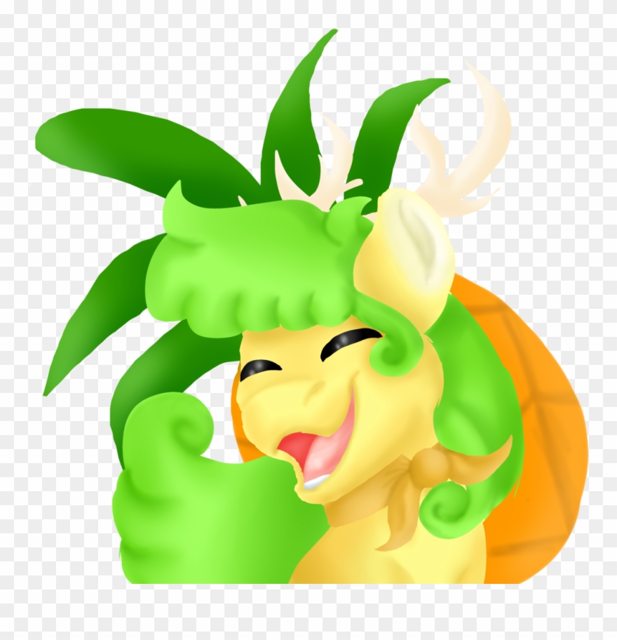 Euspuche, Bust, Deer, Eyes Closed, Food, Oc, Oc - Artist Clipart