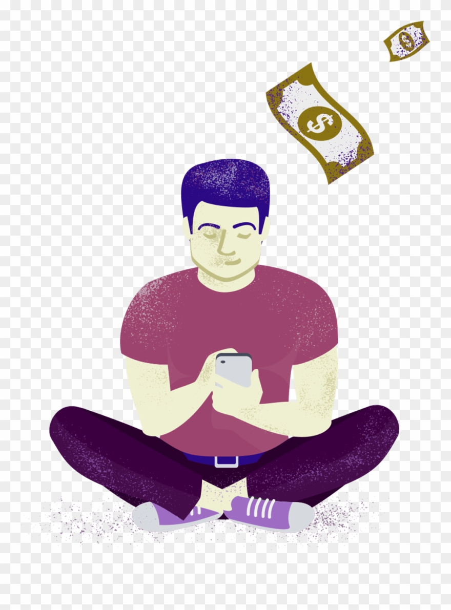 Credit Insurance - Sitting Clipart