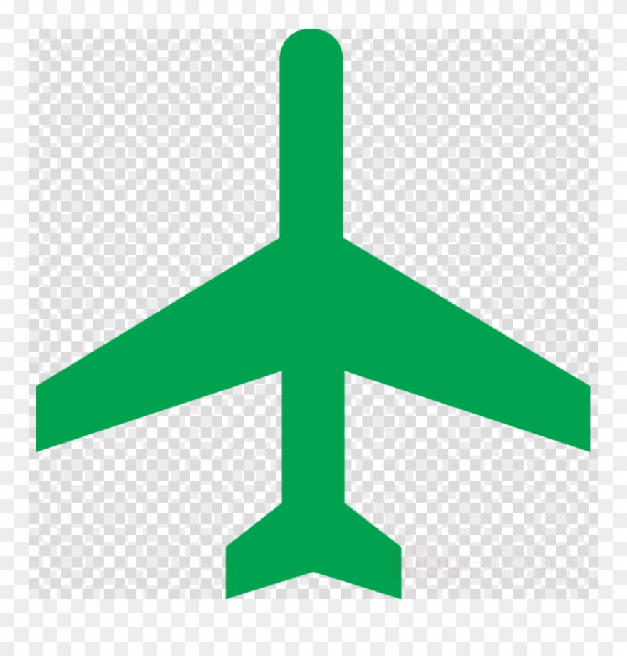 Plane Symbol Clipart Airplane Aircraft Clip Art - Airplane Icon Transparent - Png Download