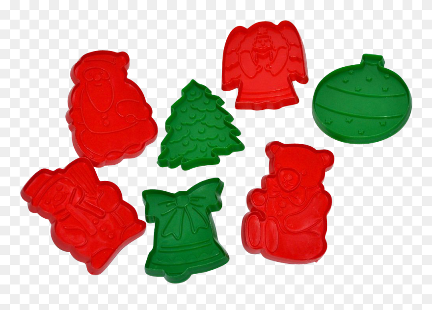 Set Of 7 Vintage Christmas Cookie Cutters Sold On Ruby - Toy Clipart