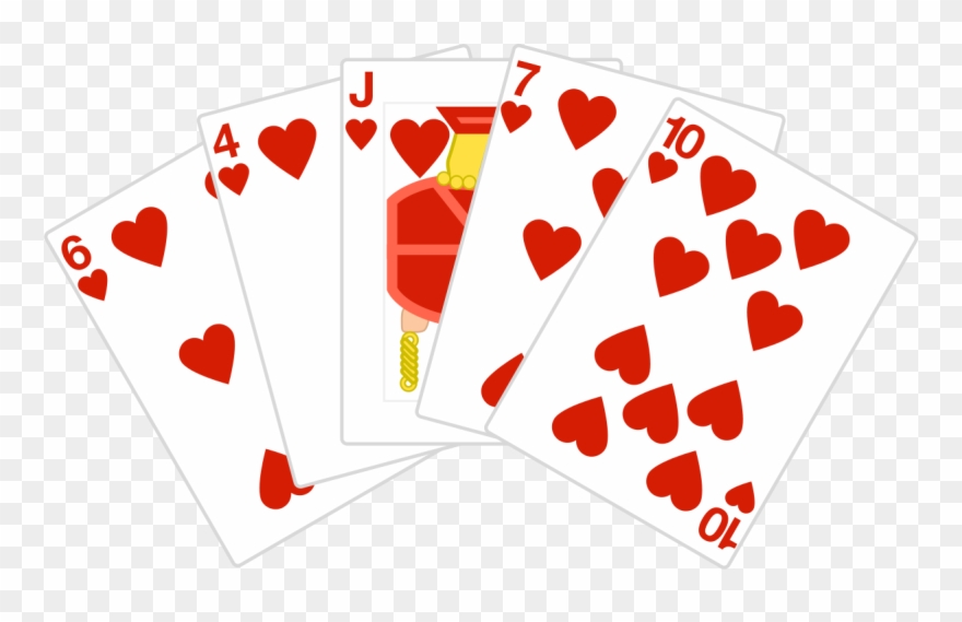 From The Remaining 47 Cards, Linh Draws 5 Cards - Playing Card Clipart