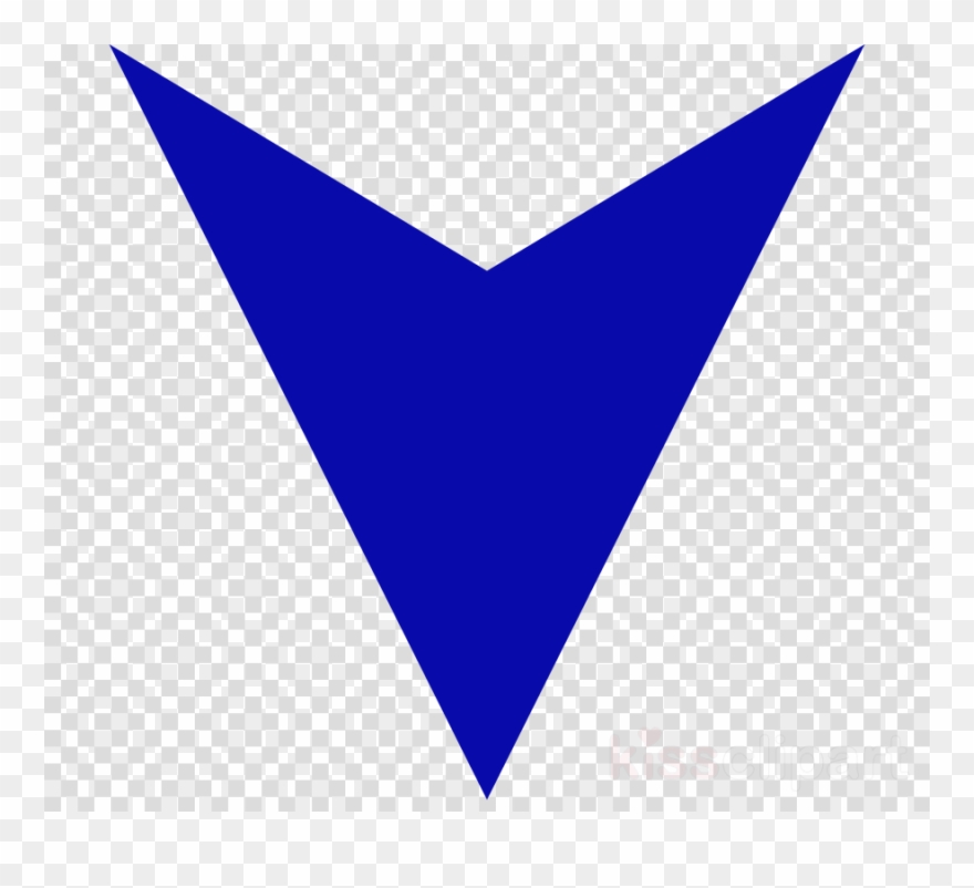 Arrow Blue Down Clipart Clip Art - White Leaf Icon Transparent Background - Png Download