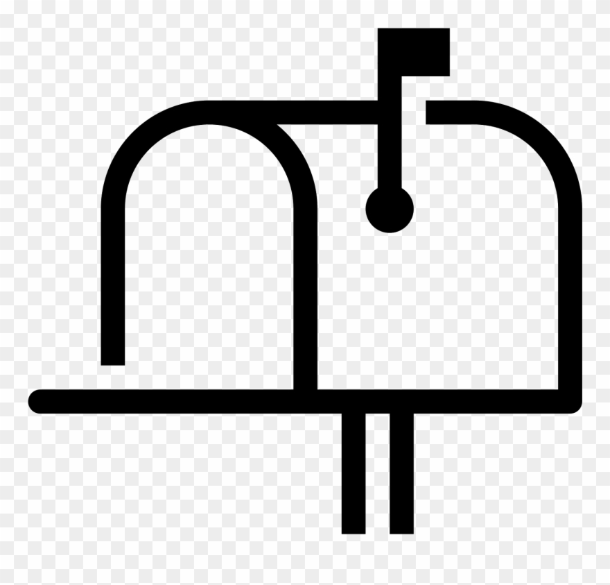 Mail Clipart Red Mailbox - Post Box Icon Png Transparent Png