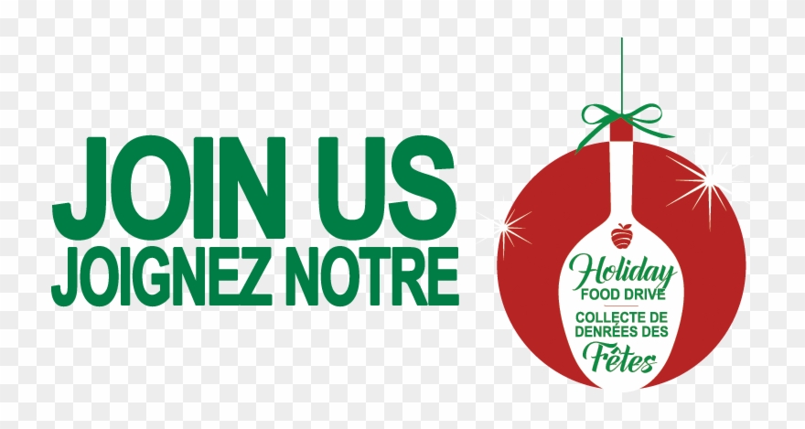 Holiday Food Drive Today Details & Registration - Graphic Design Clipart