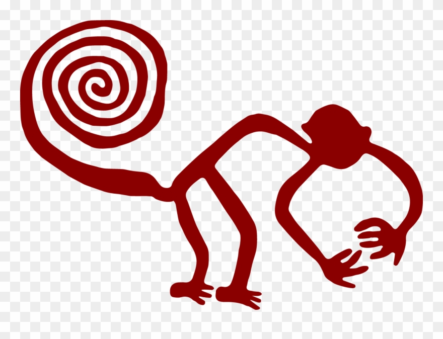 Mono Lineas De Nazca Clipart