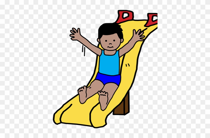 Playground Fill In The Blank Birthday Thank You Notes - Brown Hair Clipart