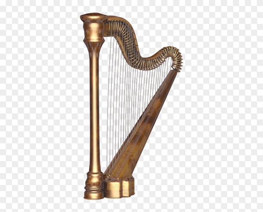 Popular And Trending Stickers - Harp Instruments Clipart