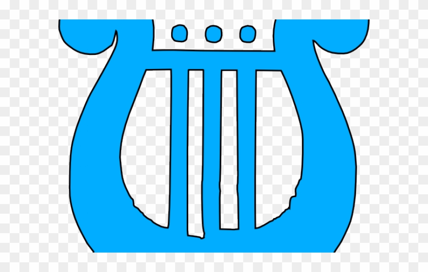 Harp Clipart Musical Instrument - Musical Instruments Clipart - Png Download
