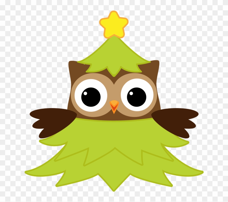 Happy Owl, Winter Theme, Sorting, Owls, Christmas Decorations - Hibou De Noel Dessin Clipart