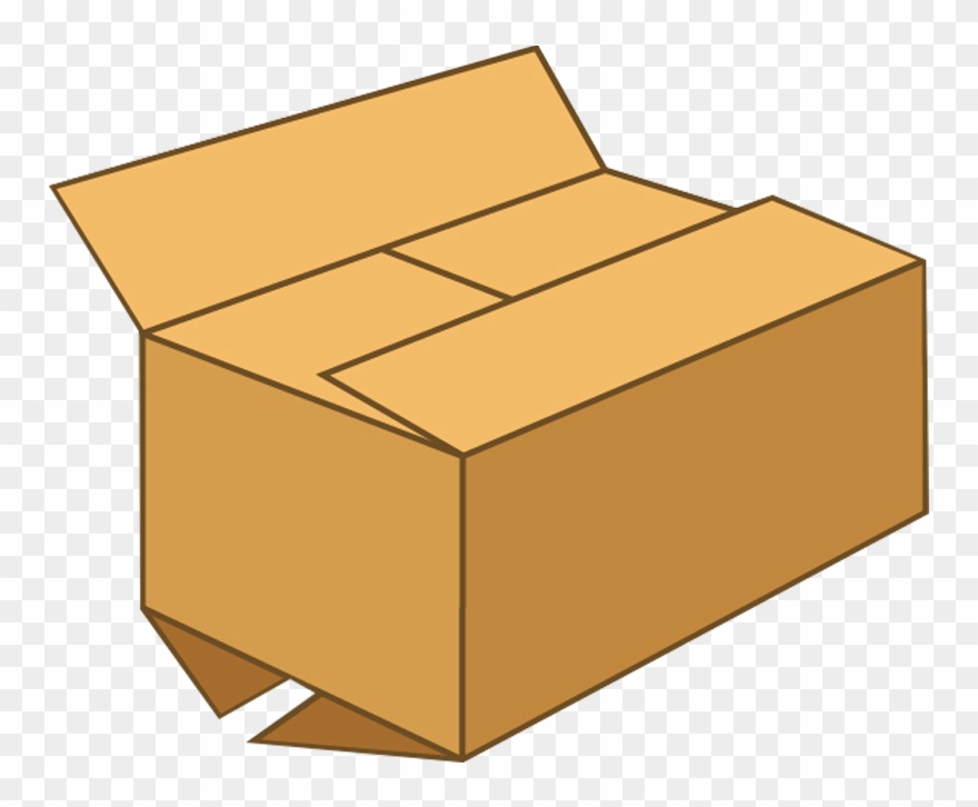 The Style Is Especially Strong Because Both The Top - Overlap Slotted Container Clipart