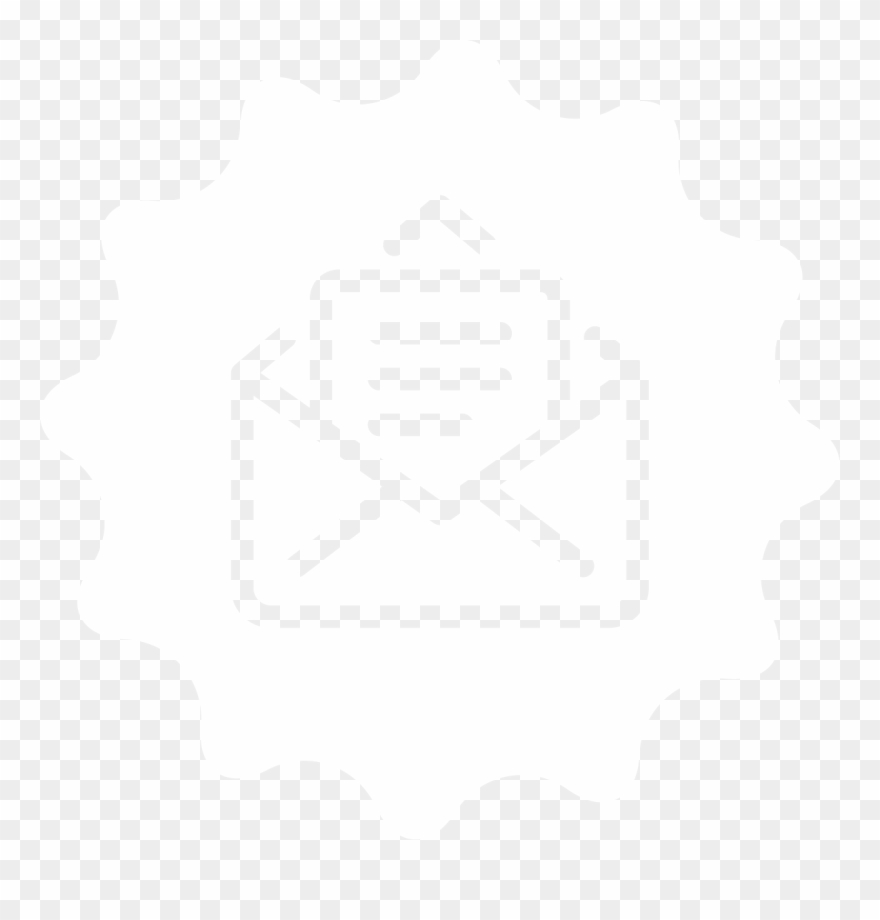 How To Reach Us - White Gmail Logo Png Clipart