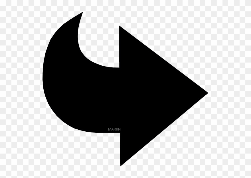 Arrows Clip Art By Phillip Martin, Black Arrow Png - Scalable Vector Graphics Transparent Png