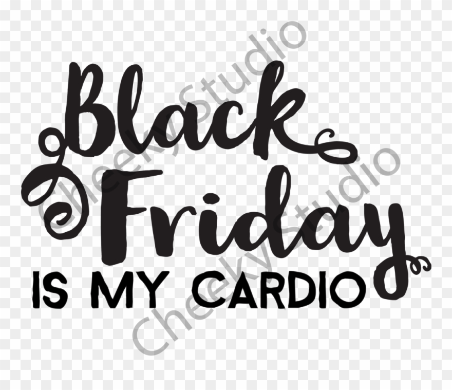 Picture Of Black Friday Cardio - Free Black Friday Svg Clipart