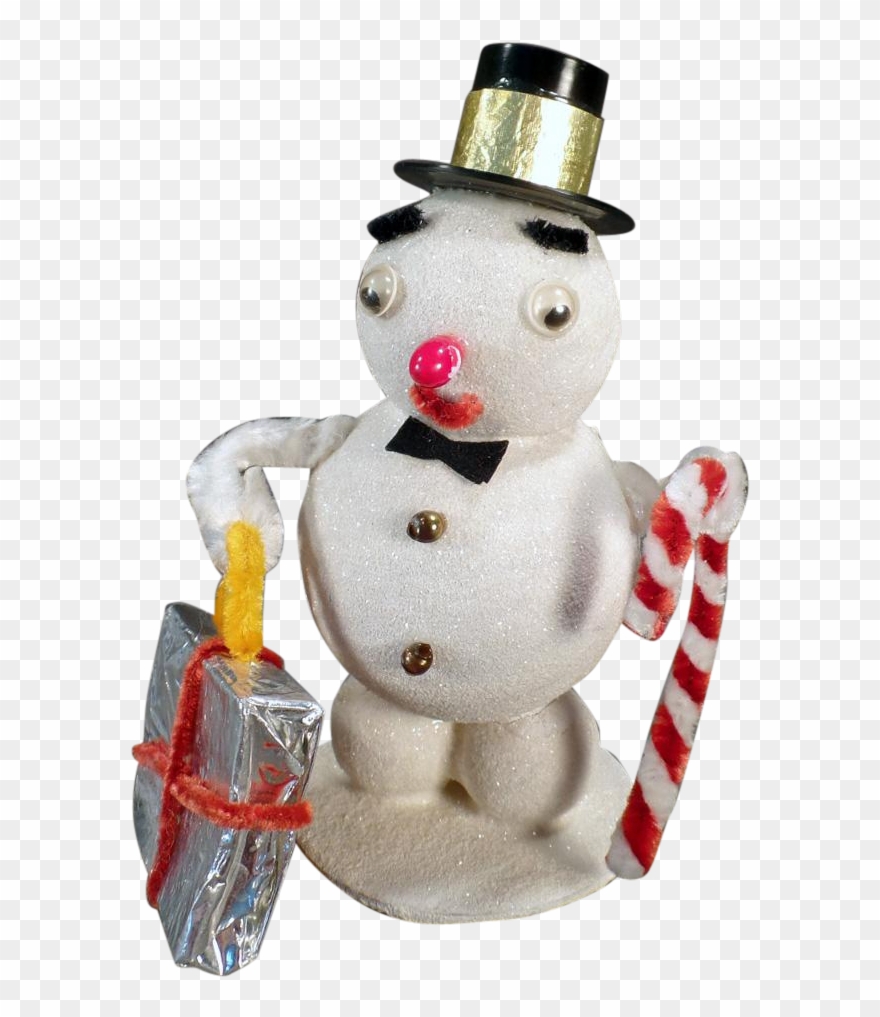 Vintage Snowmen Christmas Decoration Frosty The Snowman - Snowman Clipart
