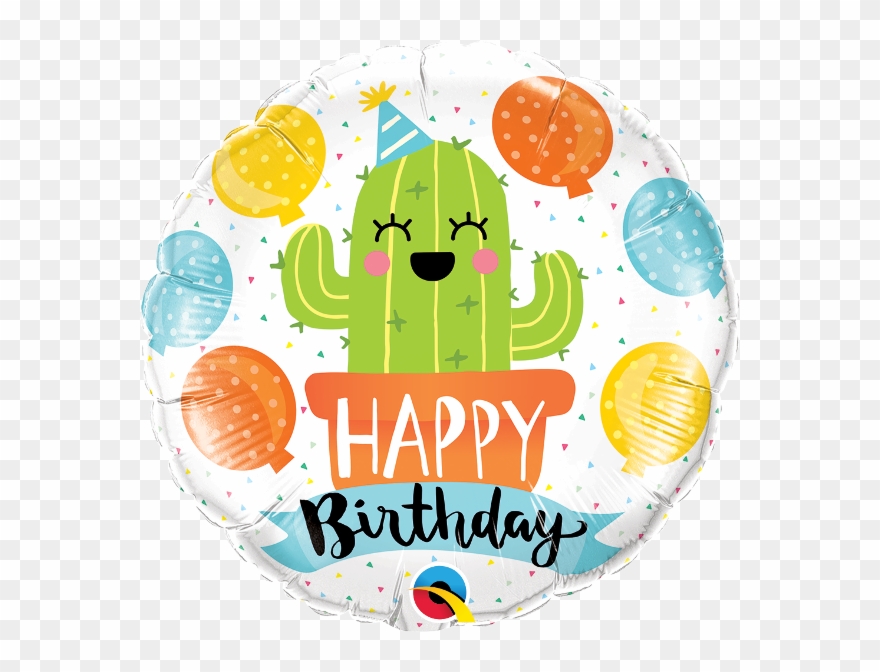 Happy Birthday Cactus Clipart