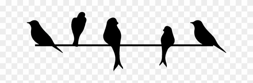 Bamboo Stalk Clipart - Wall Painting Ideas Birds - Png Download