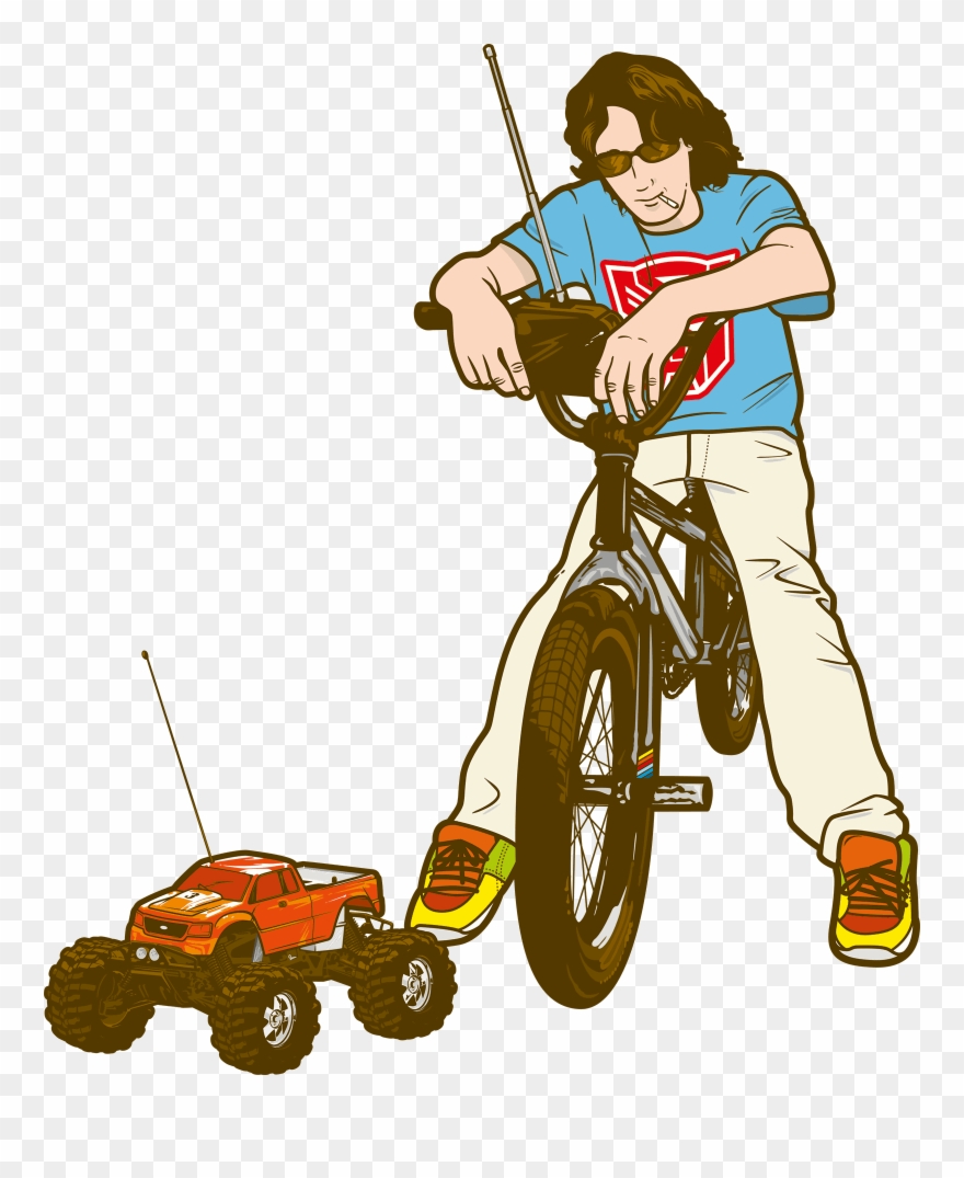 The Big Kid - Child Clipart