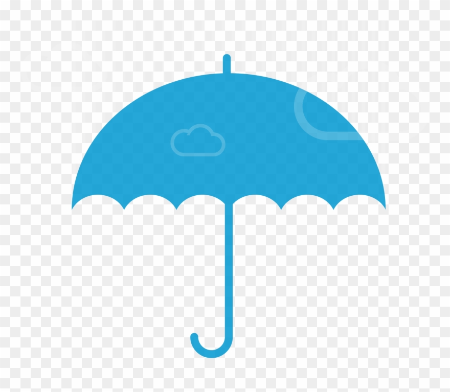 Arcserve Udp - Silhouette Umbrella Icon Transparent Background Clipart