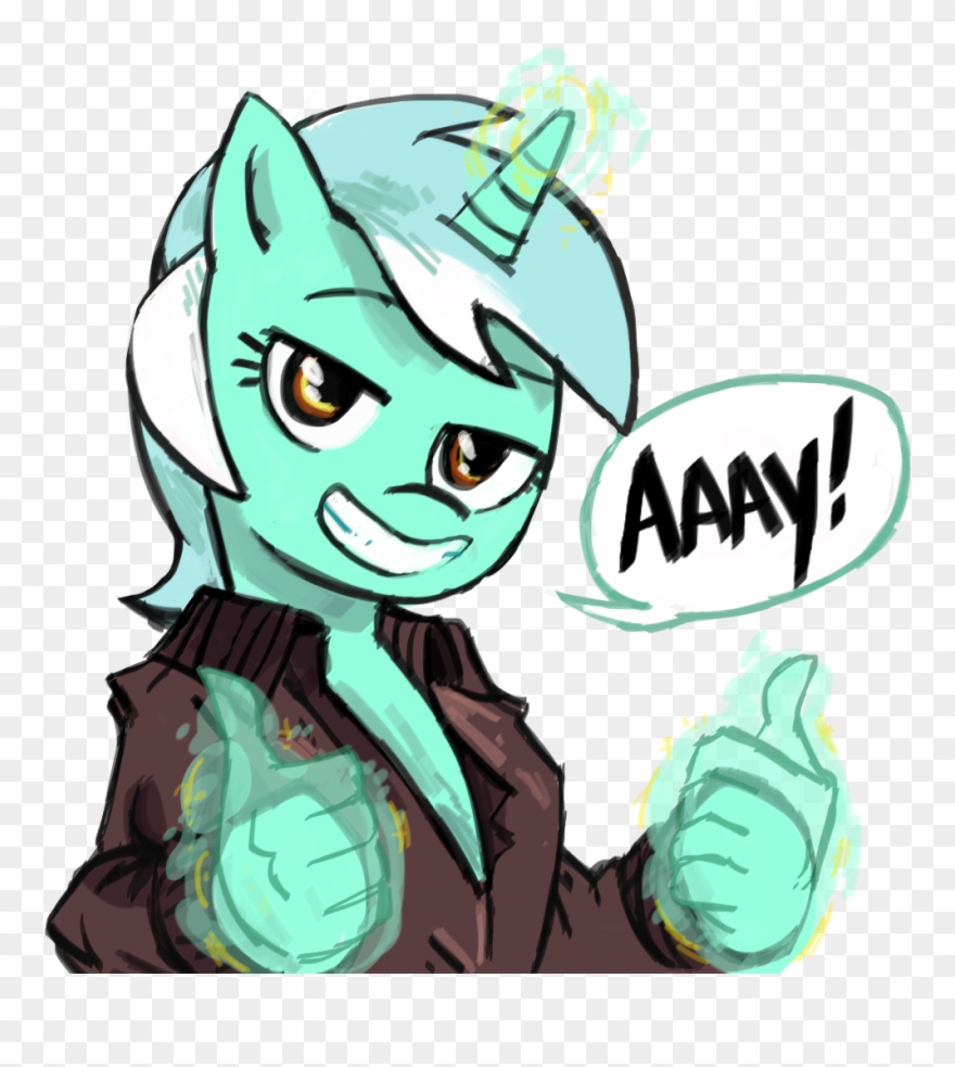 Herny, Clothes, Fonzie, Grin, Hand, Happy Days, Hologram, - Mlp Thumbs Up Clipart