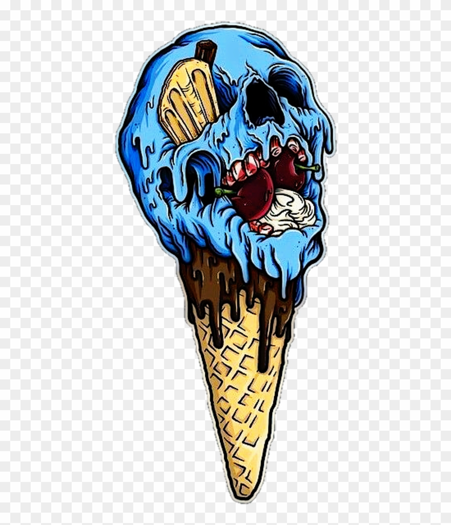 Sorvete Zombie Zombies Zombieapocalypse Sorvete Zumbi - Punky Pins 'i Scream' Necklace - Punky Pins ' Clipart