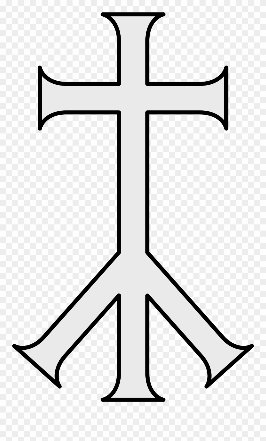 Open - Cross Clipart