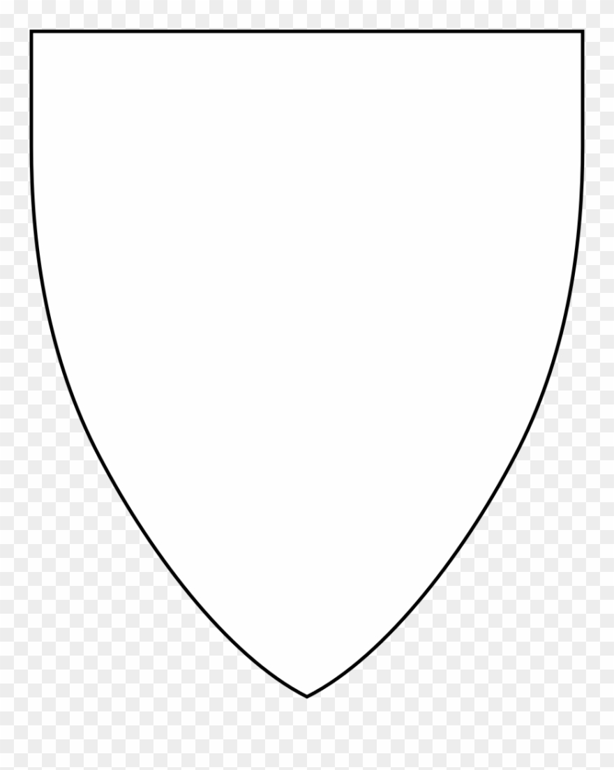Heraldic Shield Shape - Escutcheon Clipart