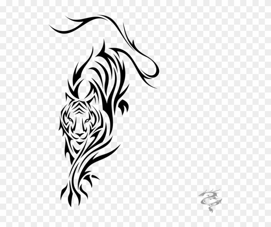 Tiger Tattoos Png Clipart - Tiger Tattoos Transparent Png