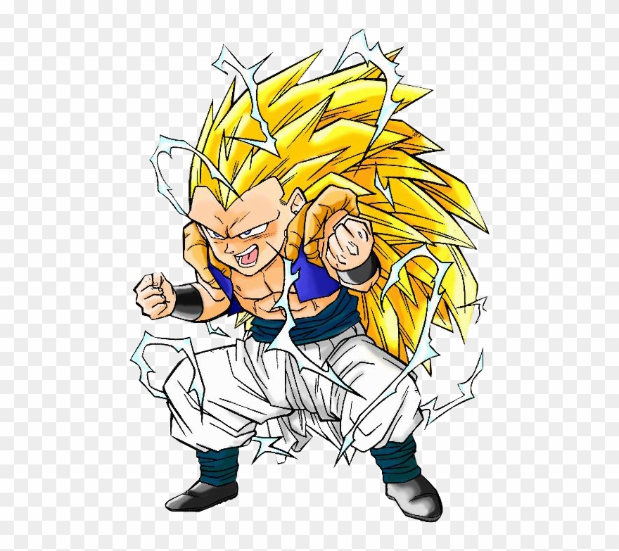 Gotenksssj3 - Gotenks Png Sin Fondo Clipart