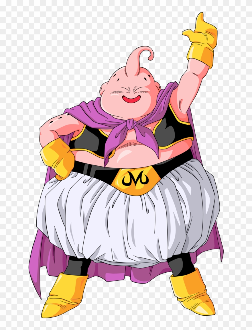 Buu Adalah Bentuk Pertama Dari Buu Terlihat Dalam Seri - Majin Buu Clipart