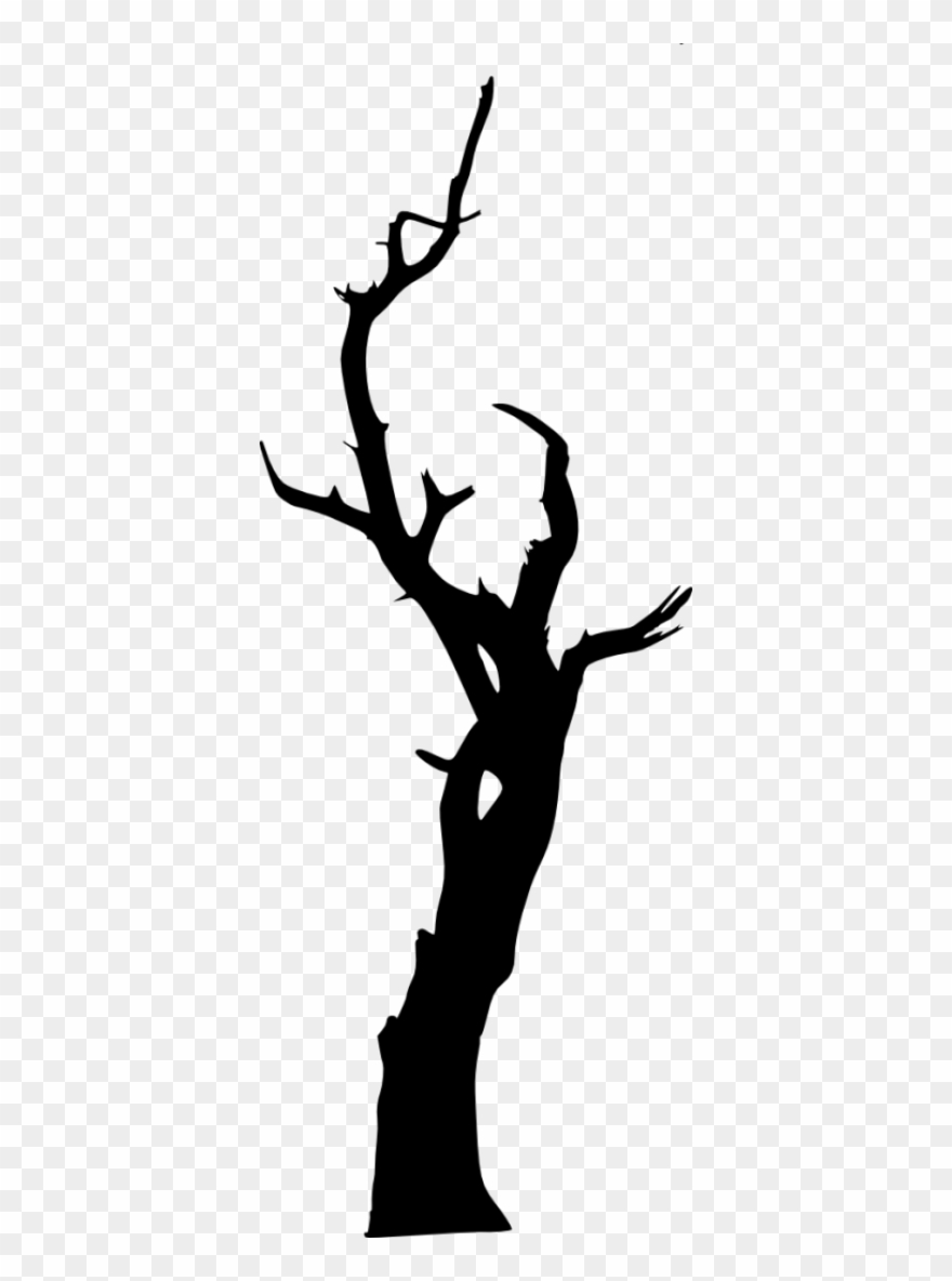 Dead Tree Silhouette - Portable Network Graphics Clipart