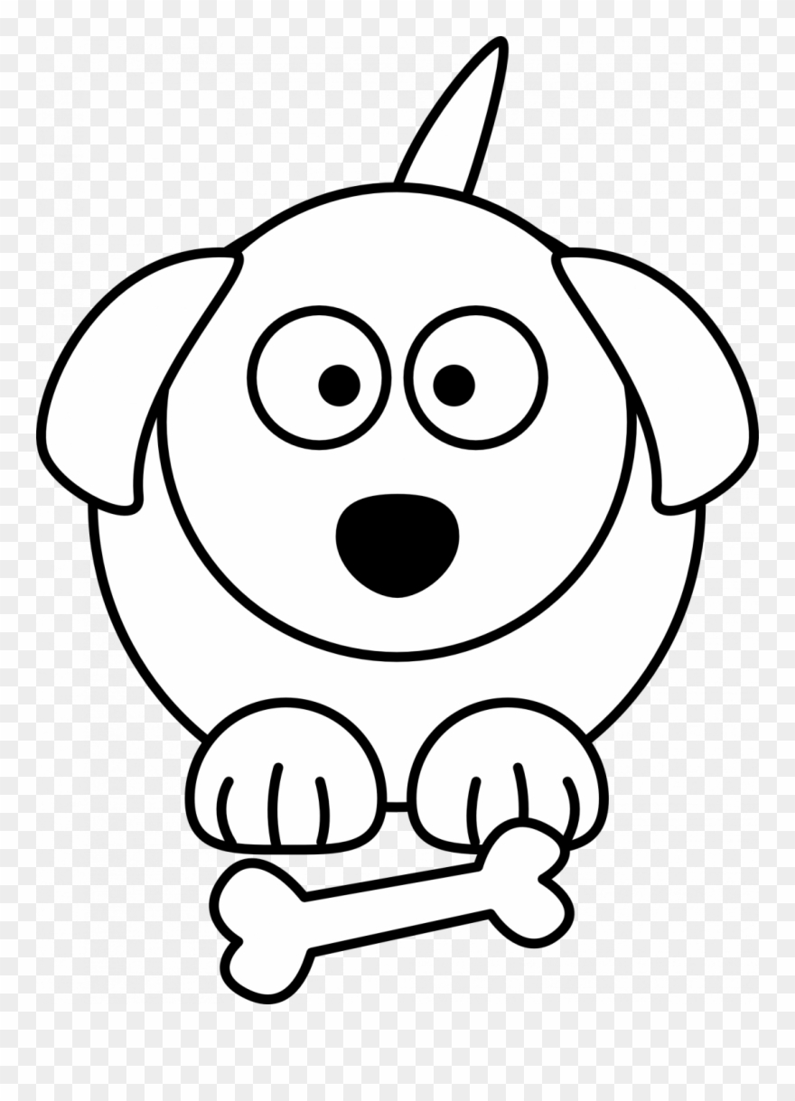 Large Size Of Super Cute Puppy Drawings Of Unicorns - Cartoon Dog Line Drawing Clipart