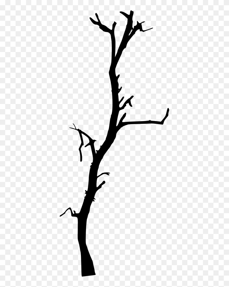 Dead Tree Silhouette Clipart