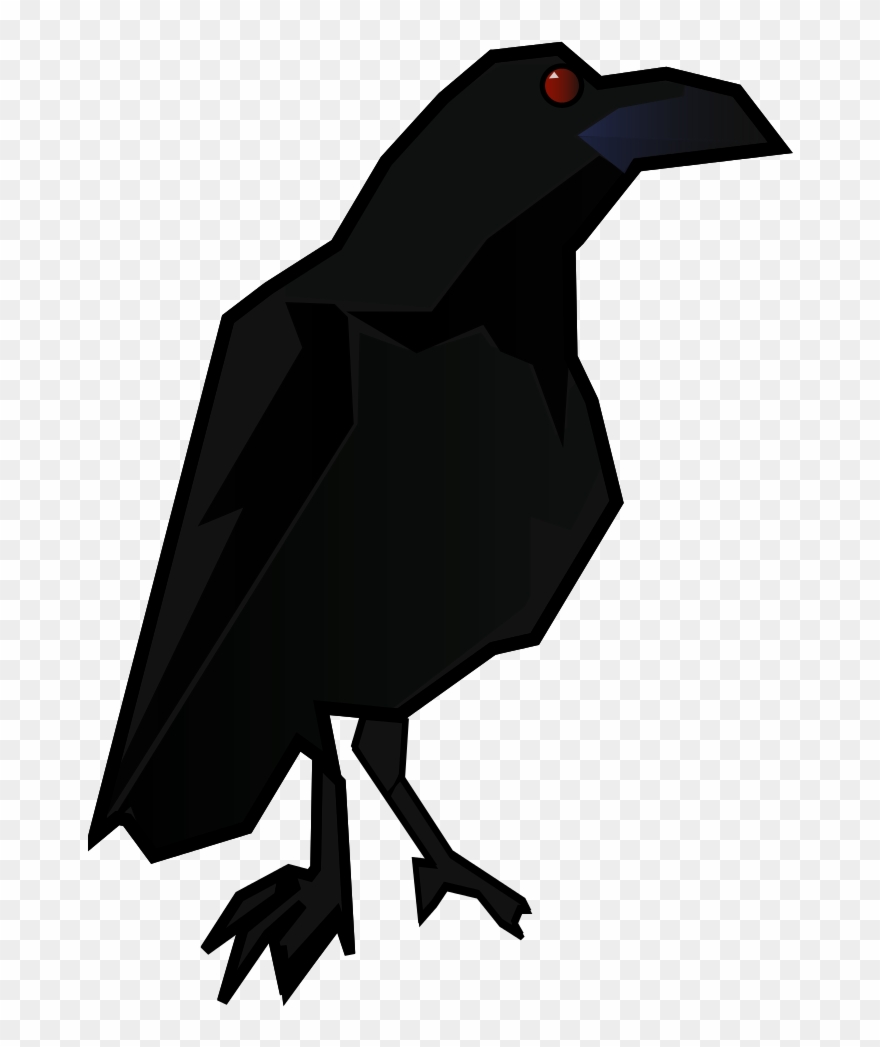 Open - Fish Crow Clipart
