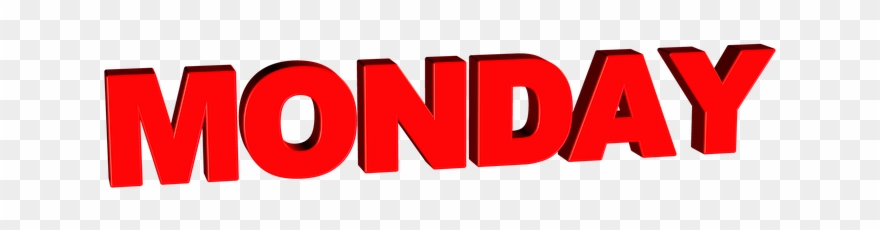 Monday Calendar Cliparts 8, Buy Clip Art - Png Download