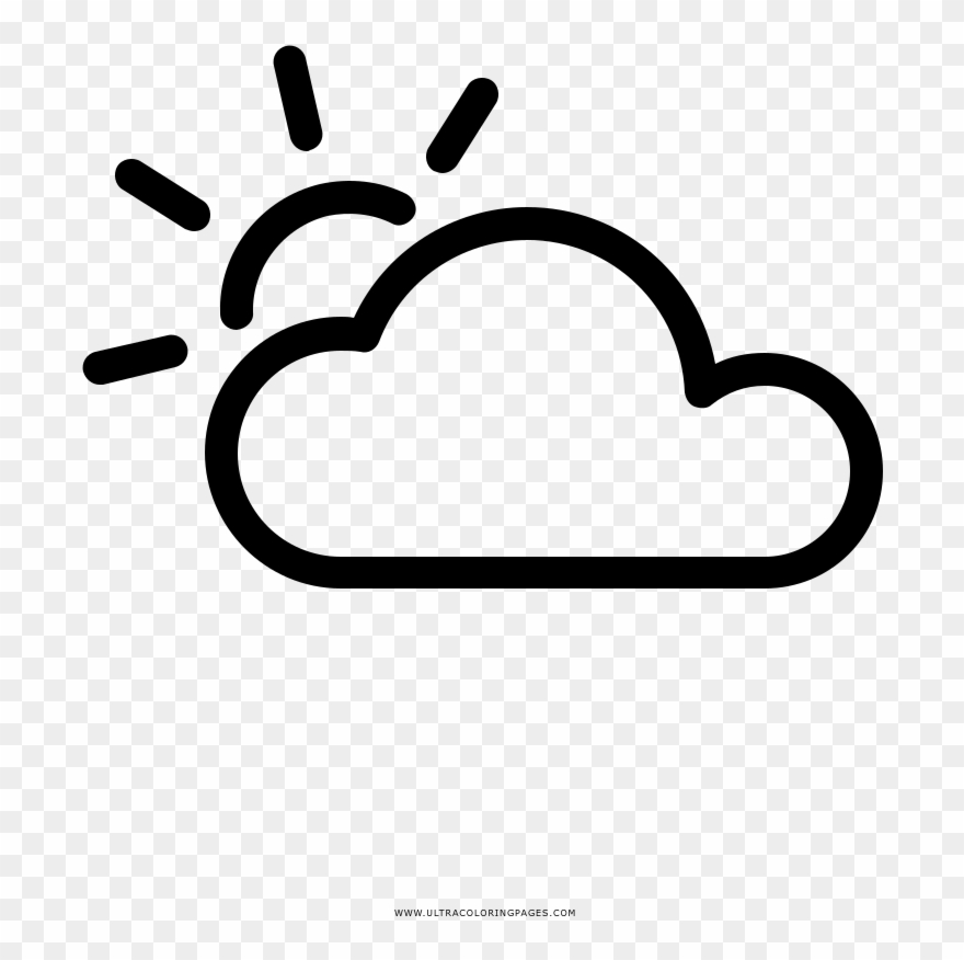 Partly - Coloring Book Clipart