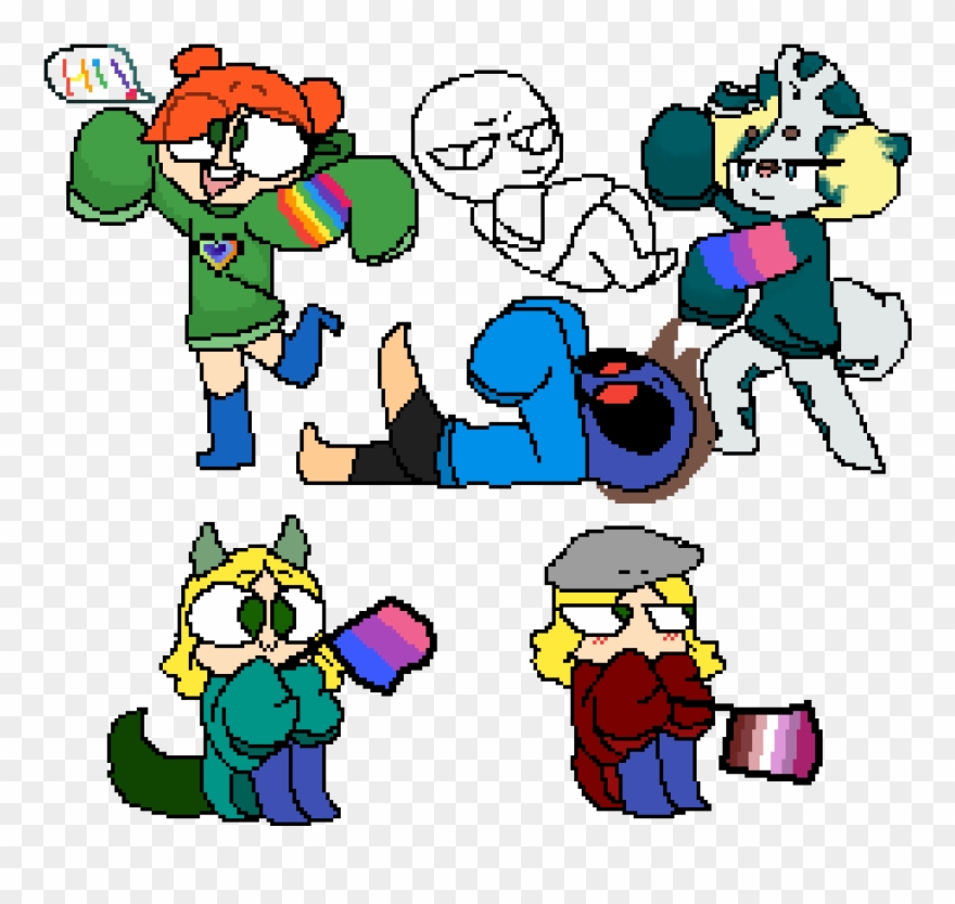Random Image From User - Gay Pride Clipart