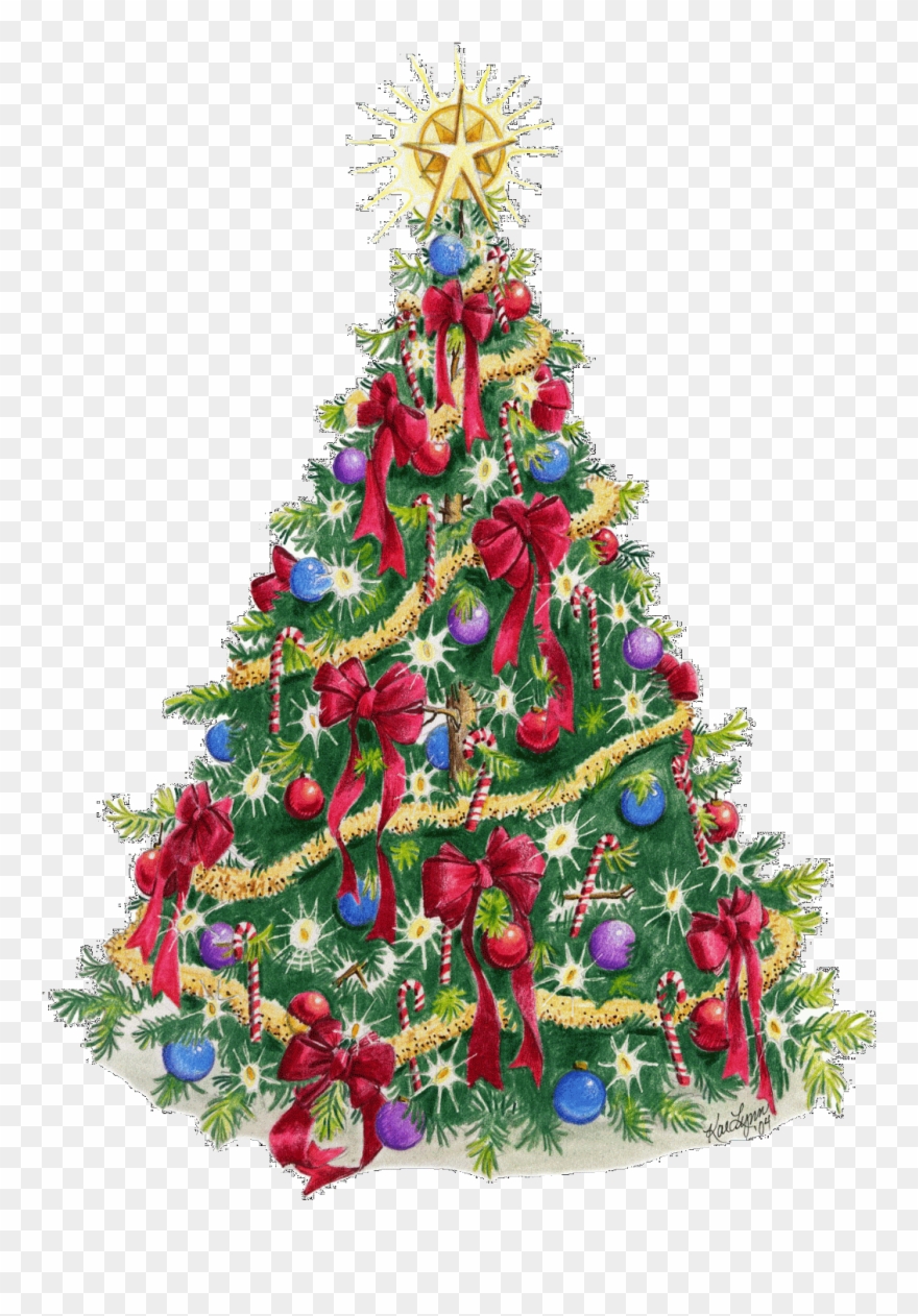 Christmas Lights Clipart Happy Birthday - Christmas Tree Tumblr Transparent - Png Download