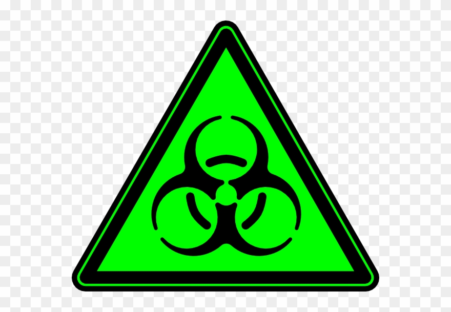 Radioactive Symbol Green Png Clipart