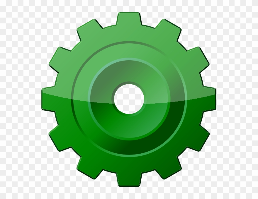 Config Tool Icon Dark Green - Khalsa Potato Planter Meerut Clipart