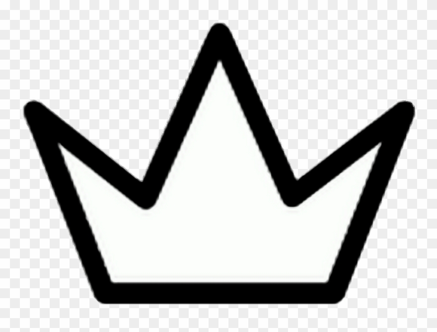 Report Abuse - Outline Crown Shape Clipart