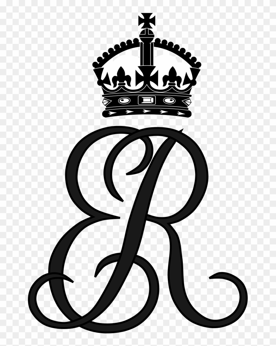Royal Monogram Of Queen Elizabeth The Queen Mother, - British Royal Family Monograms Clipart