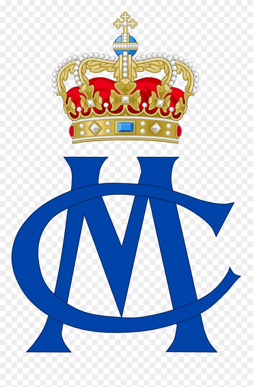 Open - Royal Monogram Denmark Clipart