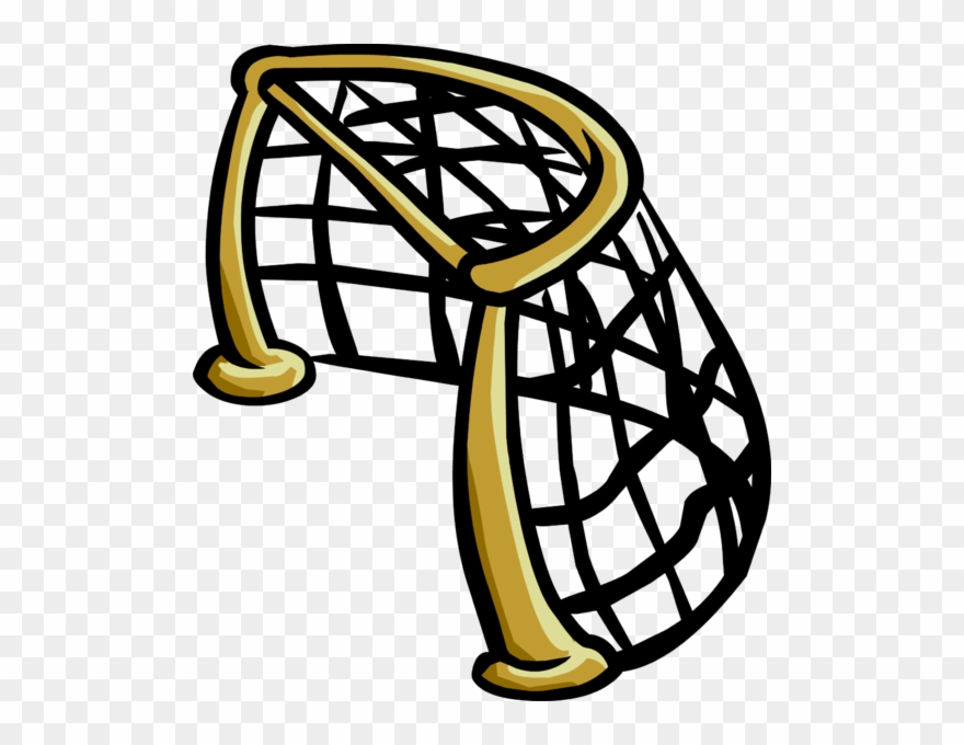 Hockey Net Sprite 003 - Club Penguin Puffle Negro Clipart