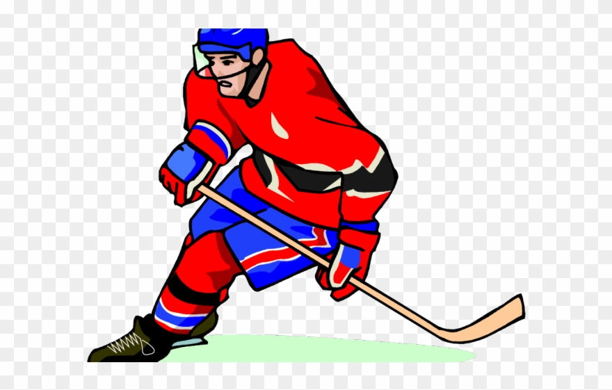 Hockey Player Clipart - Hockey Clipart - Png Download