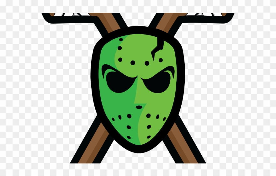 Skull Clipart Hockey - Cartoon Hockey Zombie - Png Download