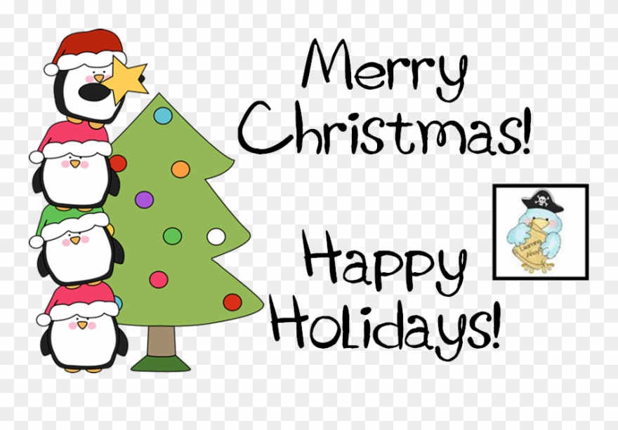 Wishing You And Yours A Very Merry Christmas And/or - Good Morning 1st January 2018 Clipart